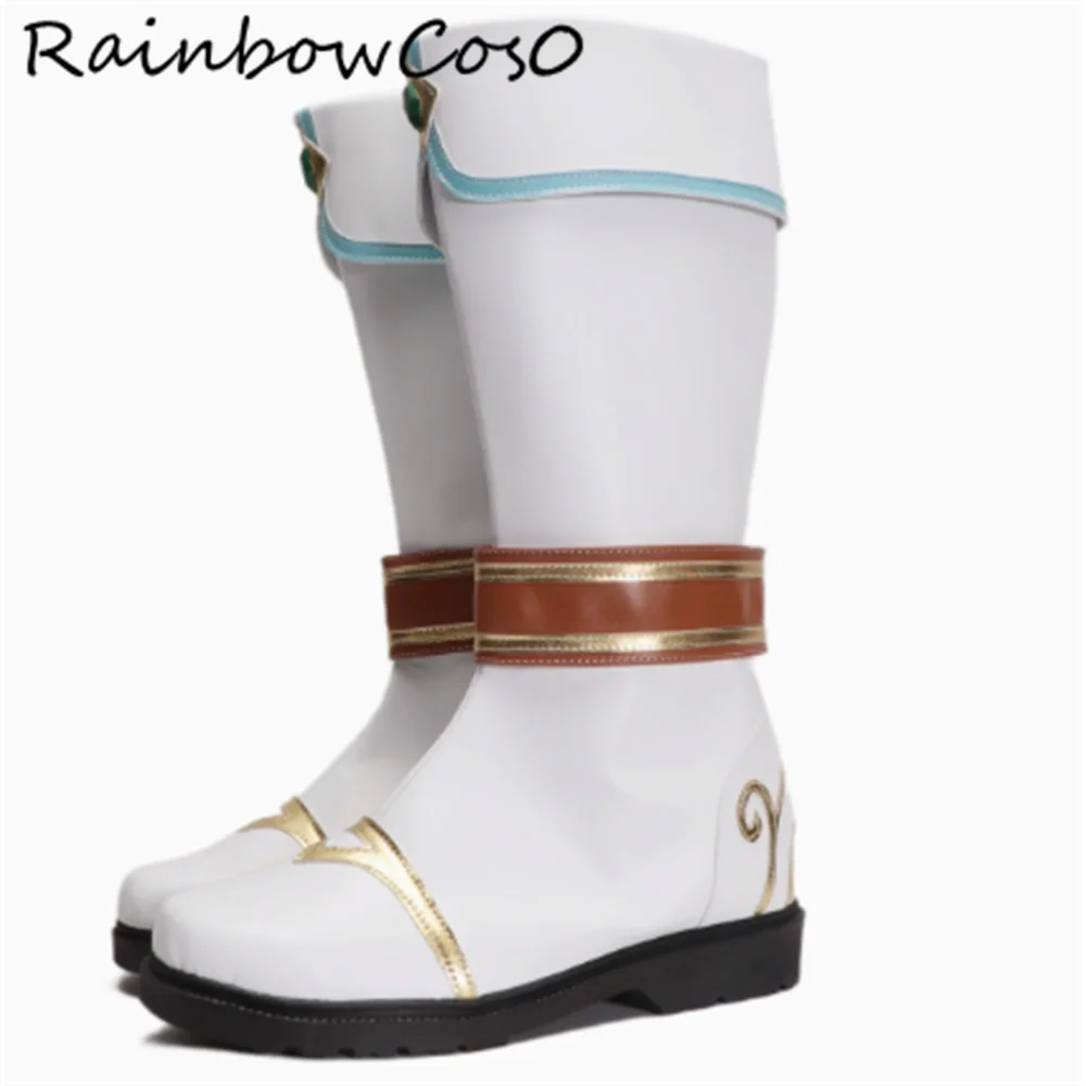 Xiao Genshin Impact Cosplay Schuhe Stiefel Spiel Anime Party Halloween RainbowCos0 W4936