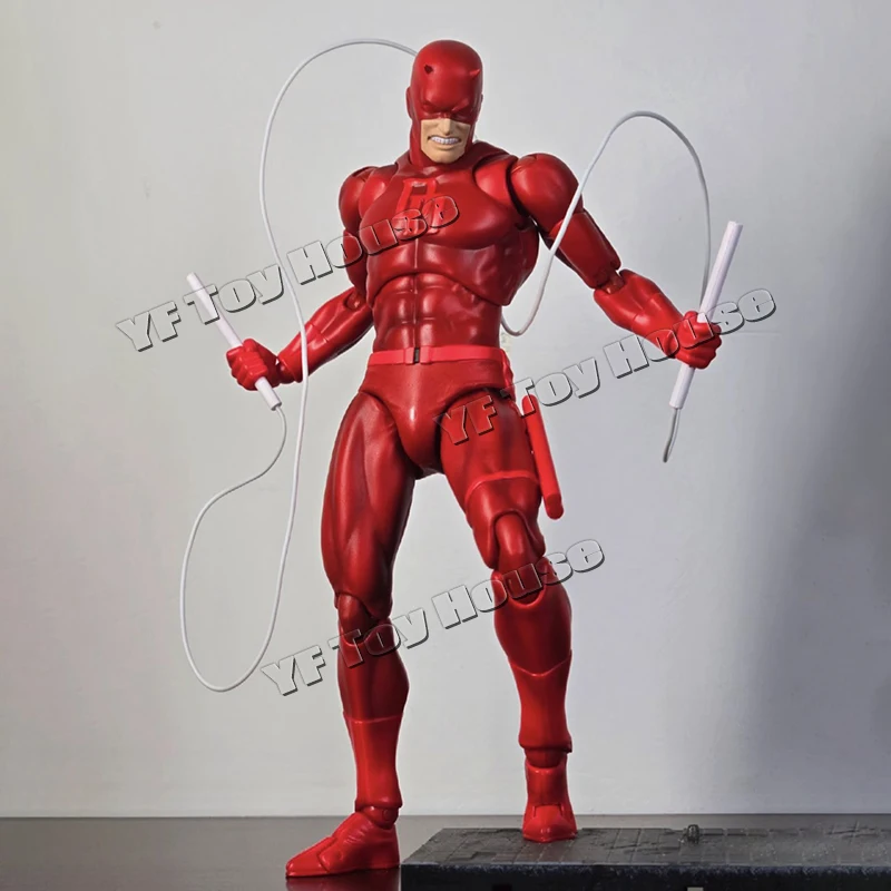 Nouveau Ct jouets Daredevil noir rouge Figure SHF Mafex 223 bande dessinée Version Anime Figurine Statue modèle cadeaux enfants jouets