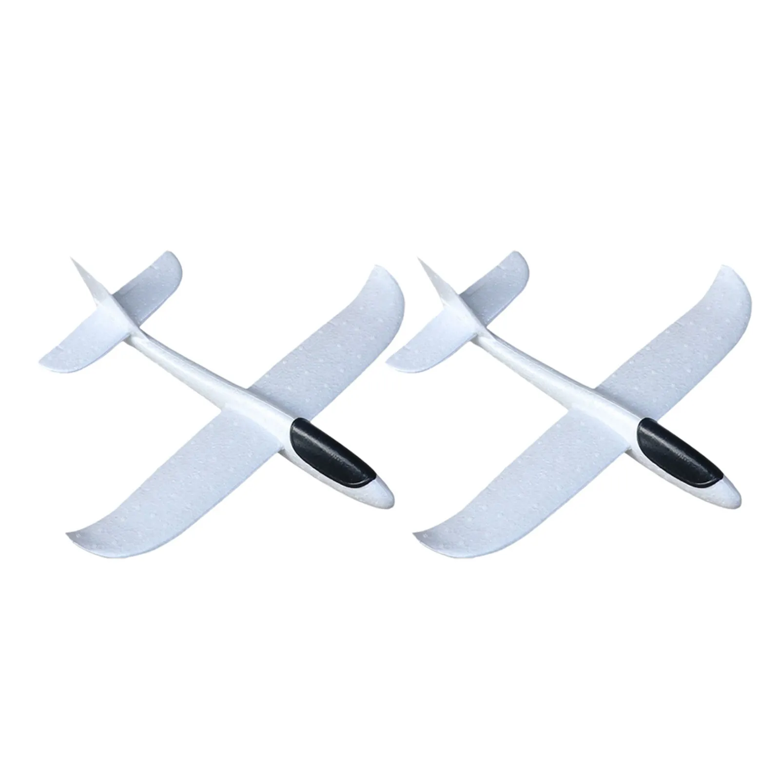 

2Pcs DIY Unfinished Foam Airplane Craft Kit for Kids Painting Graffiti Glider Throwing Aircraft Outdoor Party Decor Home Desktop