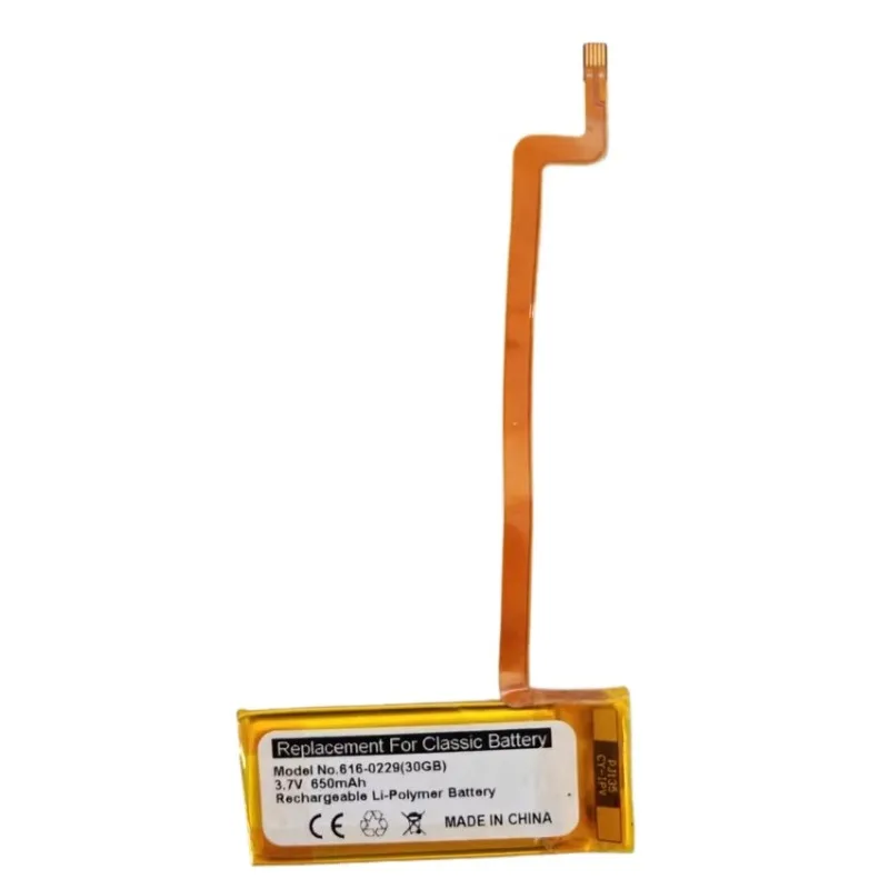 بطارية بديلة عالية الجودة 616-0229 3.7 فولت 650 مللي أمبير في الساعة لأجهزة آي بود كلاسيك آي بود فيديو 30 جيجابايت IPV #2
