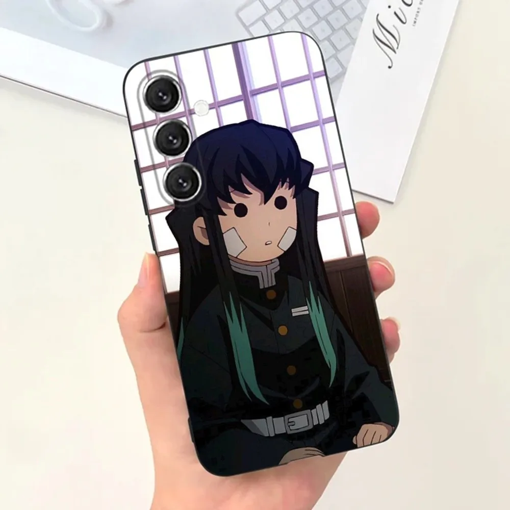 Anime Muichiro Tokito Phone Case For Samsung S21,S22 Ultra,S20,S30 plus,S22 plus,S23,S30 ultra 5G Silicone Cover