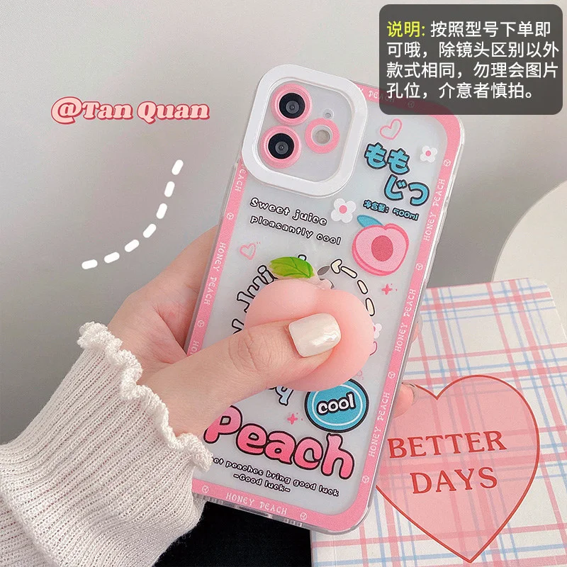 T26 Unzip Peaches For HUAWEI P10 P20 P30 P40 P50 Pro Plus Lite P Smart Mate 10 20 30 40 Pro Case DIY TPU Soft Cover