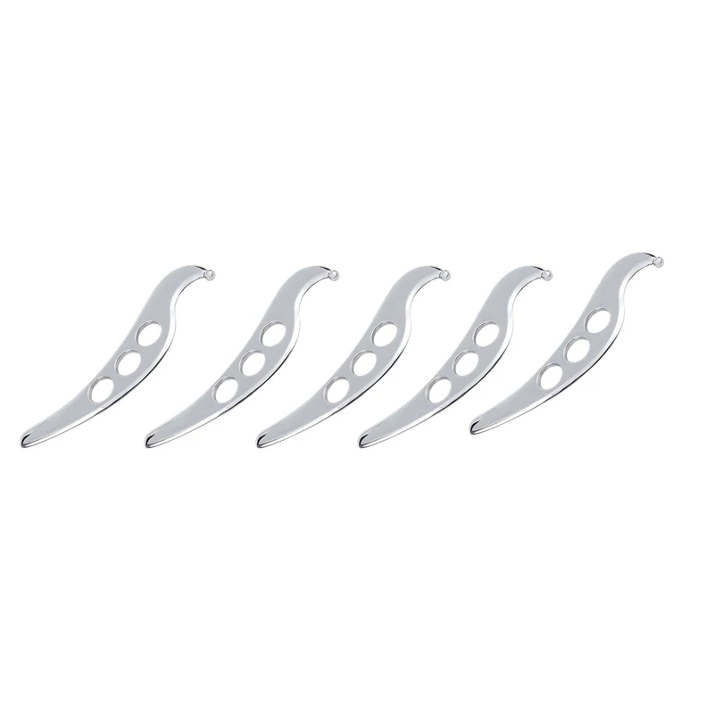 

5X Stainless Steel Gua Sha Guasha Plate Massager Tool Scraper Physical Therapy Loose Muscle Meridian Massage Machine