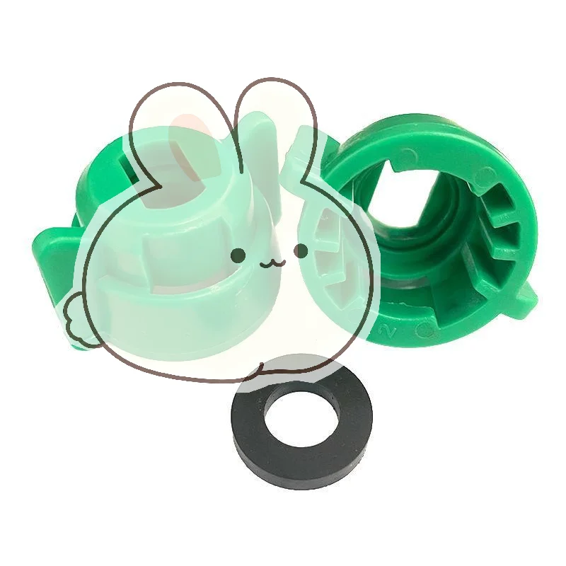 2Pcs Sprayer Nozzle Lock Caps Durable Leak-proof Plastic Multi Color for Garden Farm Agricultural Irrigation Use