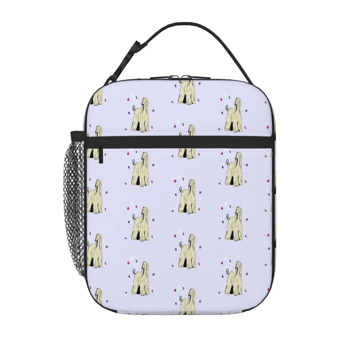 Hot Sale Afghan Hound In Magical Land Compact Style School Lunch Bag Road Trip Thermal Food Carrier