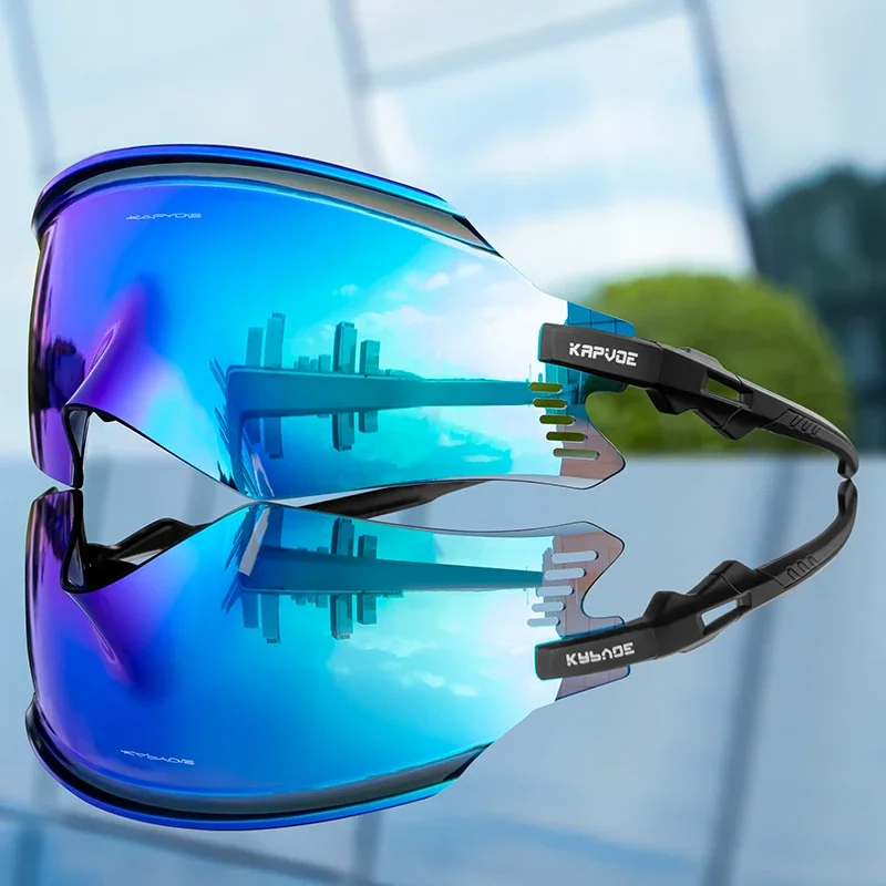 KAPVOE Radfahren Sonnenbrille Radfahren Gläser UV400 MTB Fahrrad Brillen Outdoor Sport Brille Frauen Männer Rennrad Racing Ausrüstung