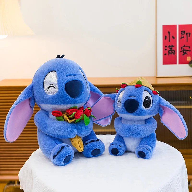 جديد ديزني غرزة دمية ألعاب من القطيفة باقة غرزة النائمة وسادة كبيرة القماش أفخم دمية هدايا عيد الحب #2