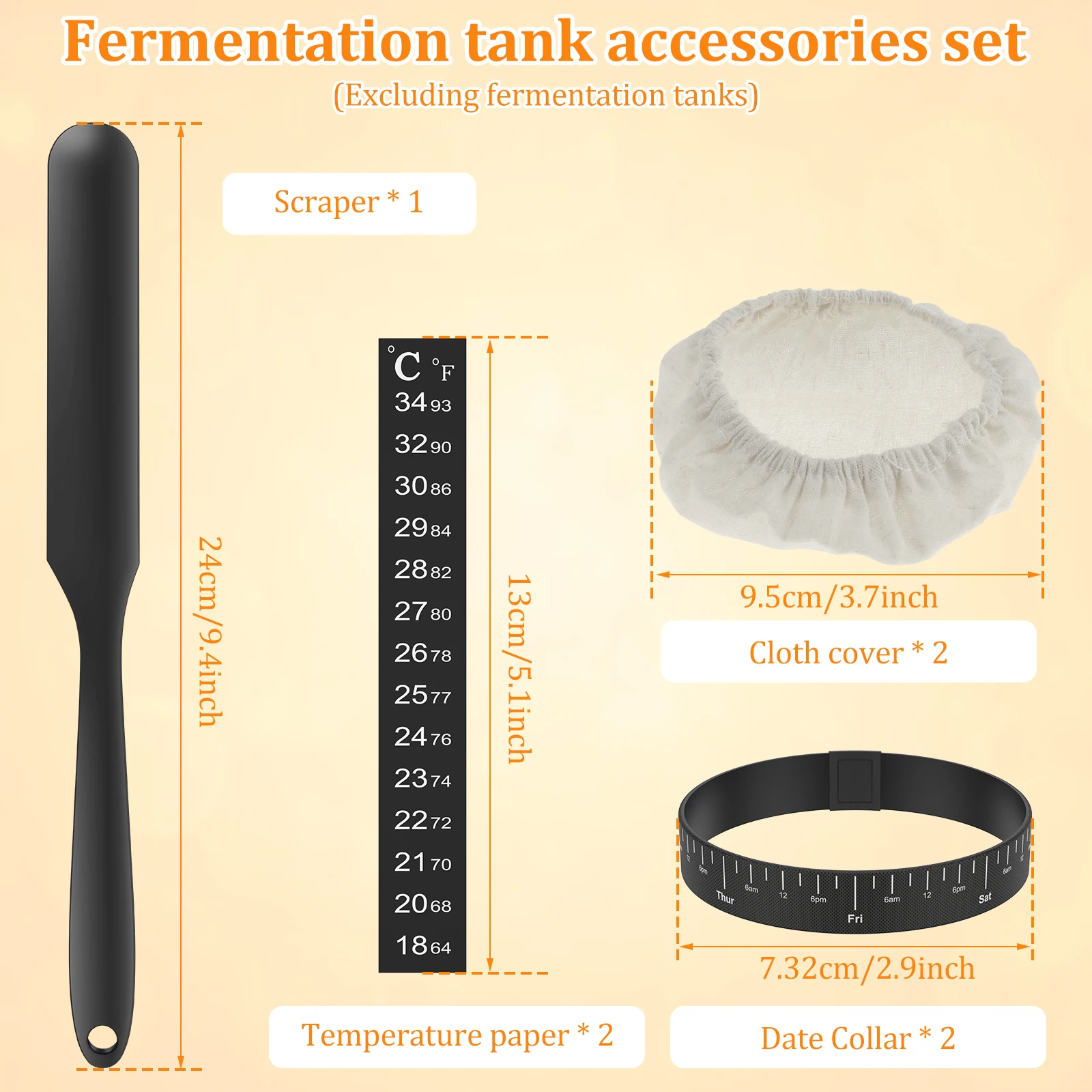Zuurdesem Starter Jar Kit Zuurdesem Starter Container Bakken Gisting Pot Voedsel Opslag Pot Keuken Brood Bakken Accessoires