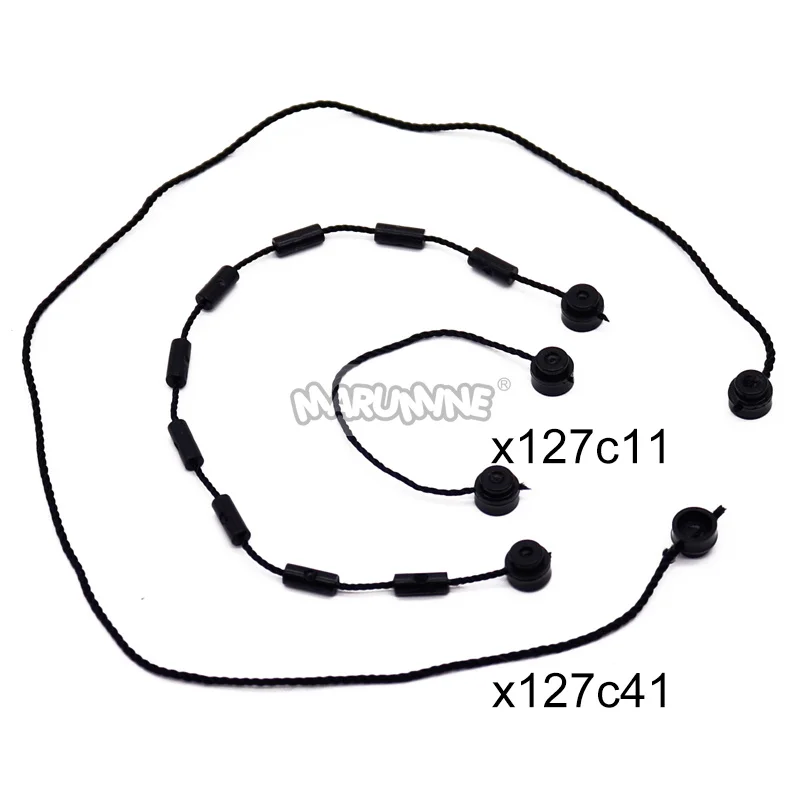 Marumine High-Tech MOC Blocks 11L 41L String Compatible with x127c11 x127c41 14226 63141 Building Bricks Chain Mechanics Program