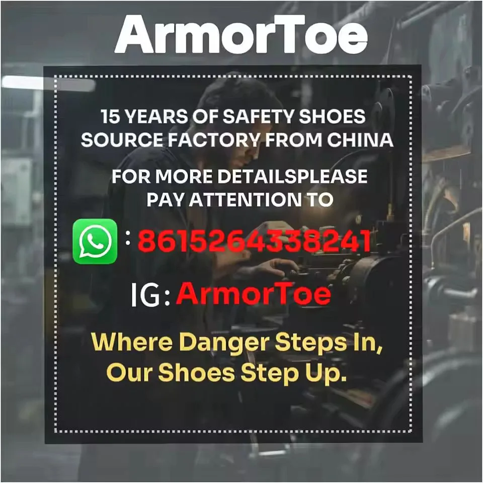 حذاء ArmorToe الجديد للرجال صيفي بمقدمة فولاذية مضاد للصدمات وفتحة تهوية للعمل في الهواء الطلق # درع3086