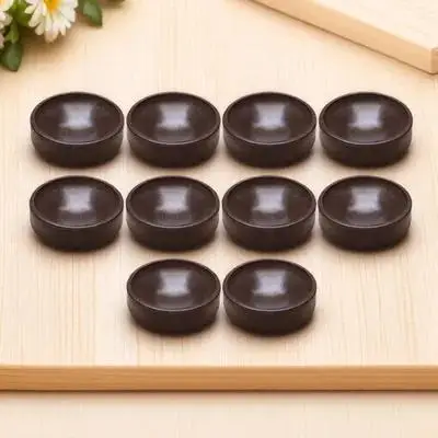 

10 Pcs Non-slip Mat Floor Protector Furniture Pad Pads Piano Leg Protectors Anti Cups Desk Table Foot for Casters