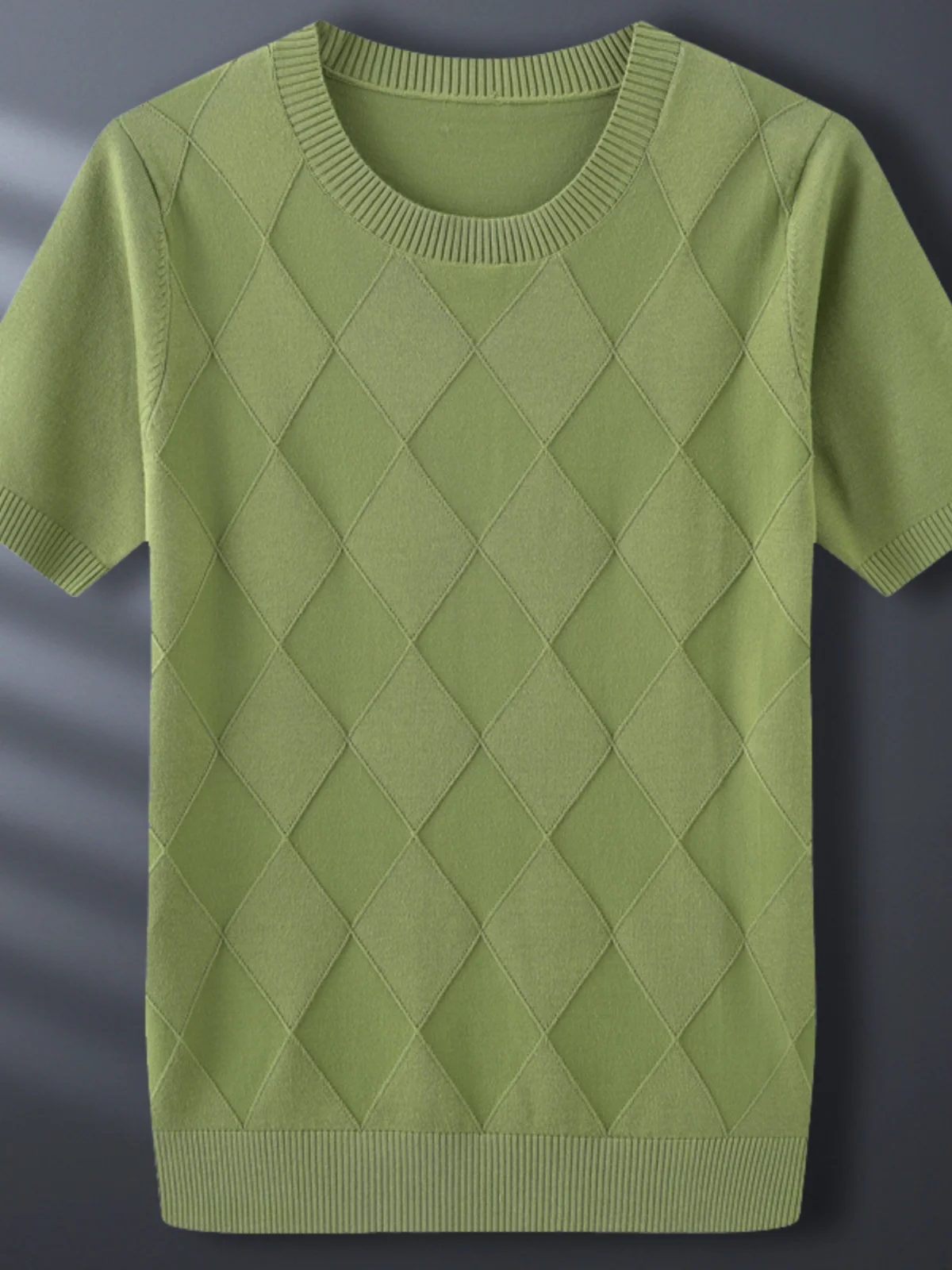 

Мужской свитер с круглым вырезом на весну-осень, молодежный повседневный тонкий вязаный топ, модная уличная одежда