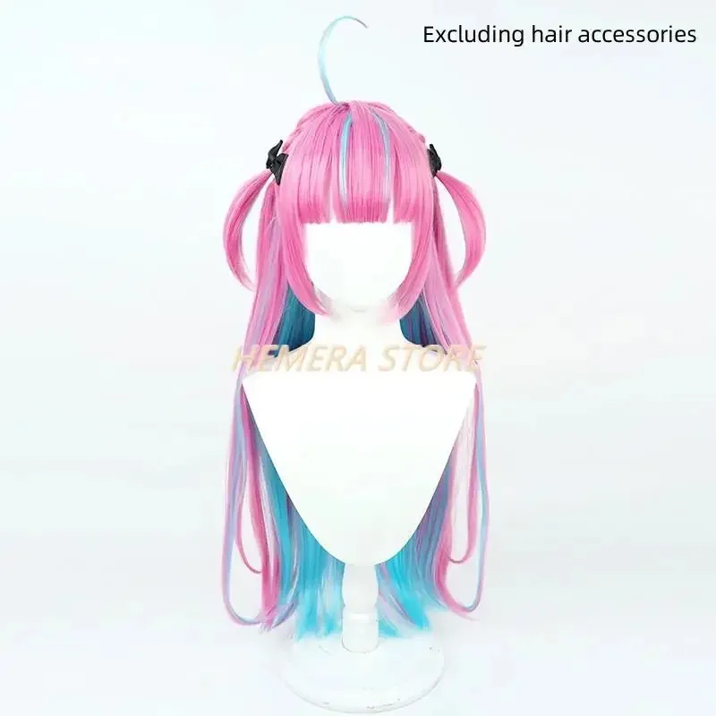 111 www VTuber Hololive YouTuber ميناتو أكوا ديبو أزياء تنكرية شعر مستعار أنيمي سترة قميص تنورة JK موحدة كرنفال الهالوين الاسمية