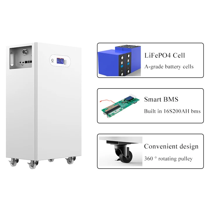 48V 280Ah Lithium Battery Solar Energy System Hybrid Grid Connection CAN Communication Port Split for Solar Energy Storage