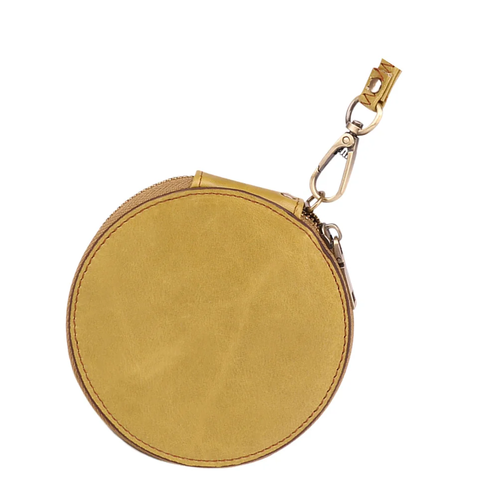 محفظة صغيرة سماوية صغيرة خمر عملة الحقيبة جولة سستة حقيبة لينة دائم حقيبة يد المعصم الحبل محفظة نسائية للعملات المعدنية الصغيرة