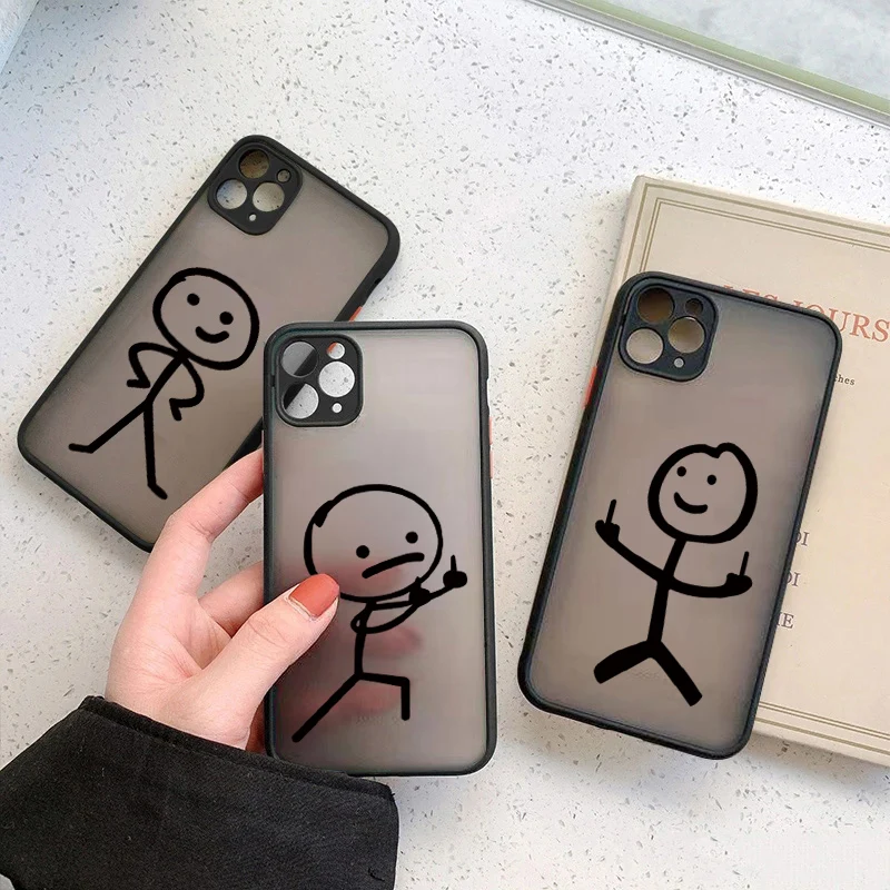 

Pop POCO F5 F6 Pro Case Cartoon Matchman Cover For Xiaomi Mi 14T 13T 12T 14 12 11 13 Lite 5G Poco X6 X5 X3 M6 Shockproof Hard Co