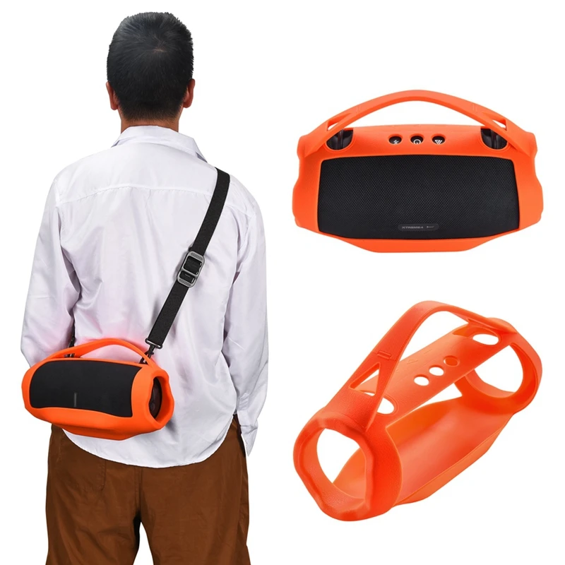 Silicone Handle Protective Cover Accessories Case For JBL Xtreme 4 Portable Bluetooth Speaker