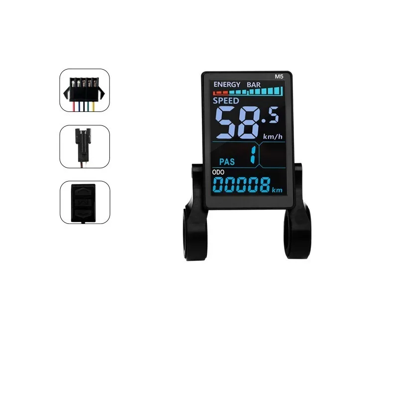 

Electric Bicycle JN-M5 24V-72V Color Screen LCD Instrument Intelligent Common Joint For Protocol No.2 Intelligent Controller