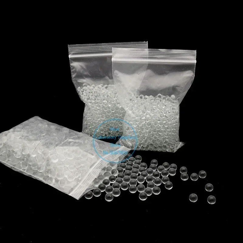 1000pcs/2000pcs 1mm-11mm Laboratory Anti-boiling Clear Glass Beads High Precision Soda-lime Glass Balls for School Experiment