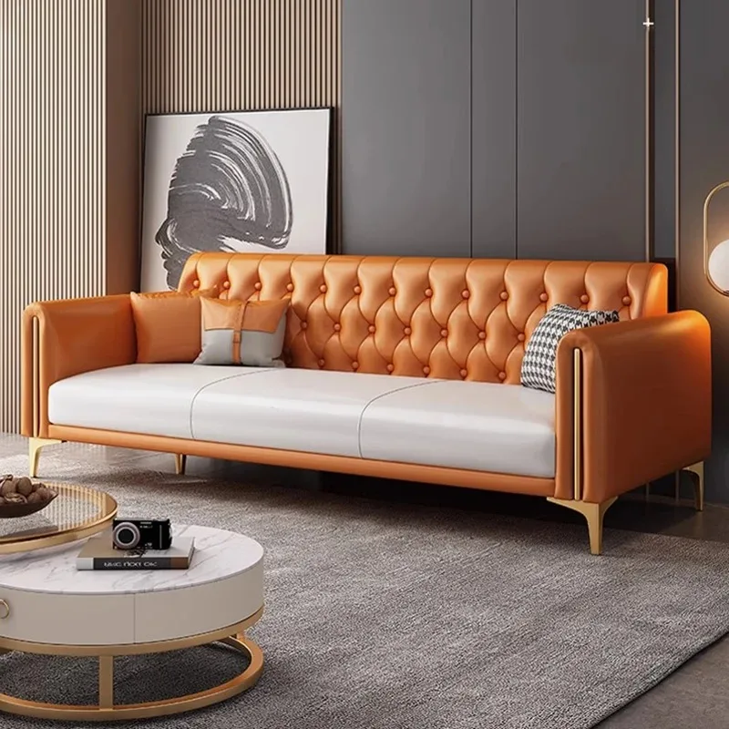 Gold Luxury Living Room Couch Designer Girly Lazy Lounge Office Sofas Loveseat Modern Nordic Banken Woonkamer Furniture Home