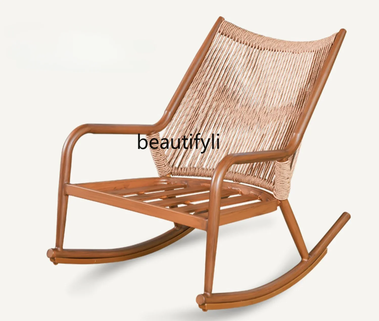 

Balcony home leisure rocking chair nap, lazy sofa rocking chair, single happy chair