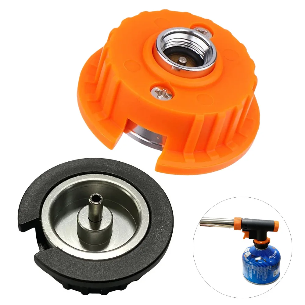 Adaptador de quemador de estufa para acampar al aire libre, conector convertidor de horno de tipo dividido, cartucho de Gas, cilindro de tanque, accesorios de estufa
