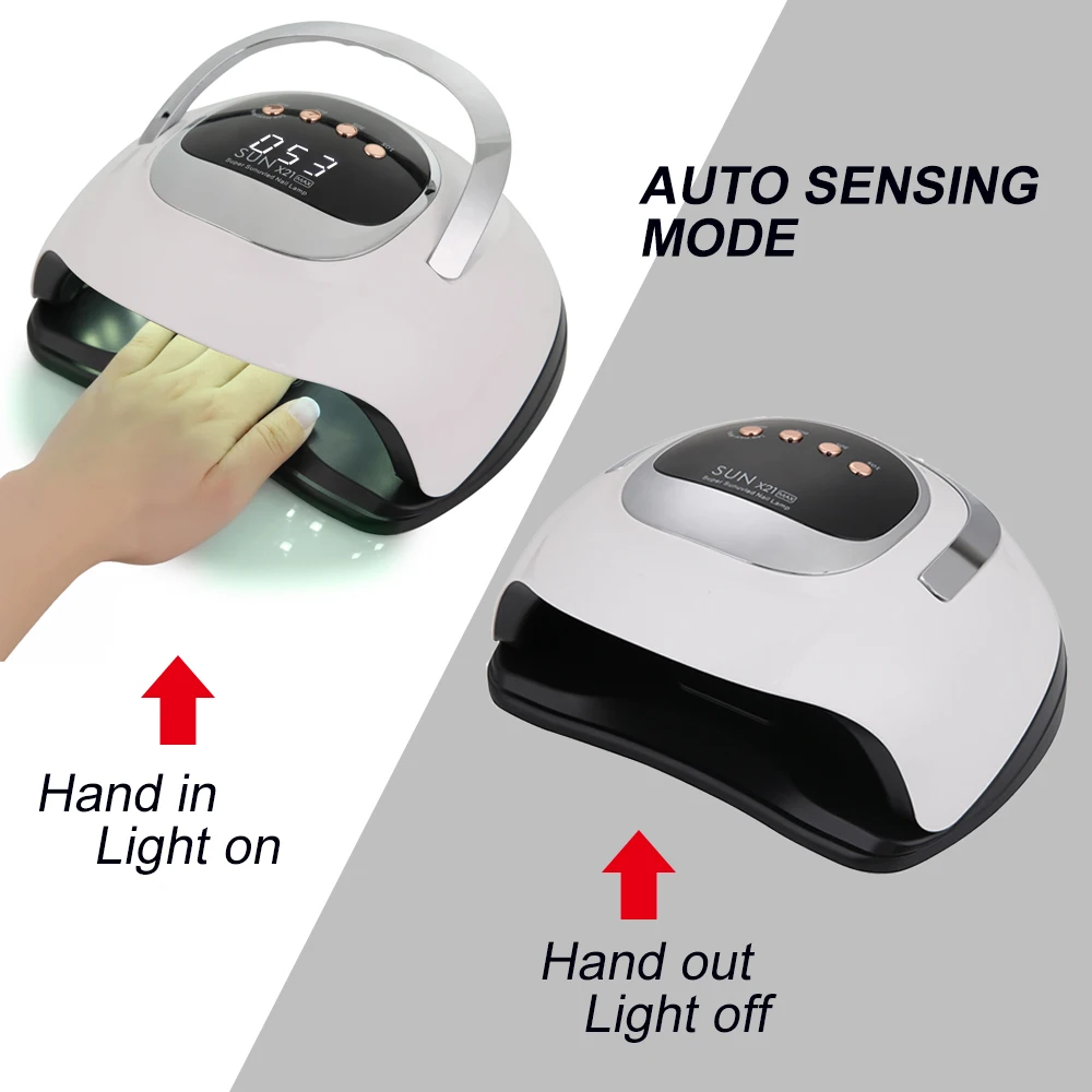 72 Leds SUNX 21MAX Nageldroger UV LED Nagellamp Voor Sneldrogende Gel Nagellak Curing Light Manicure Machine Nail Art Tool