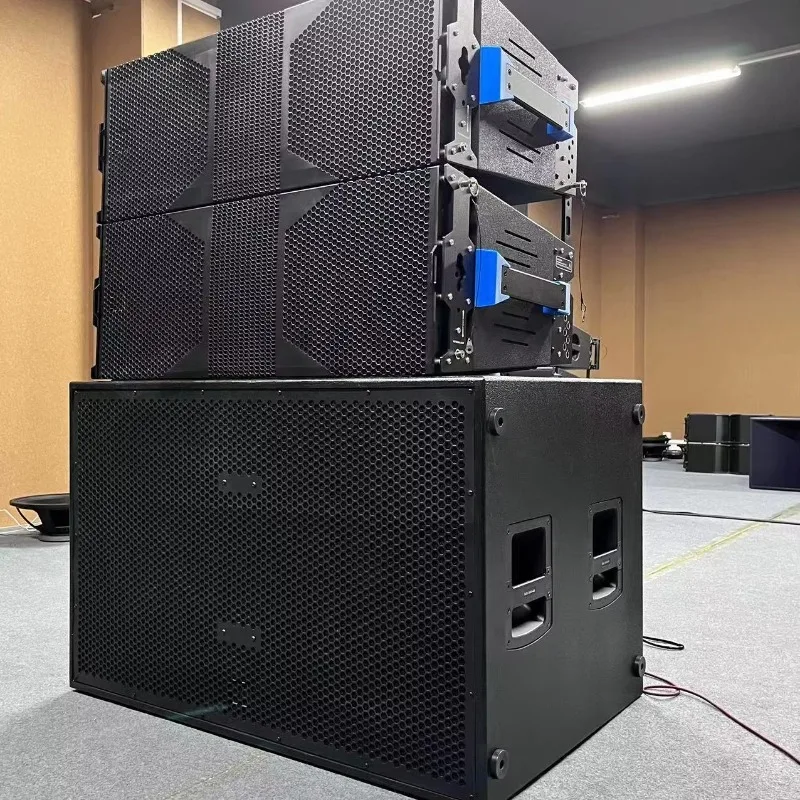Dual 12 Inch 2-Way Active Line Array Speaker Professional Stage Audio Sound System