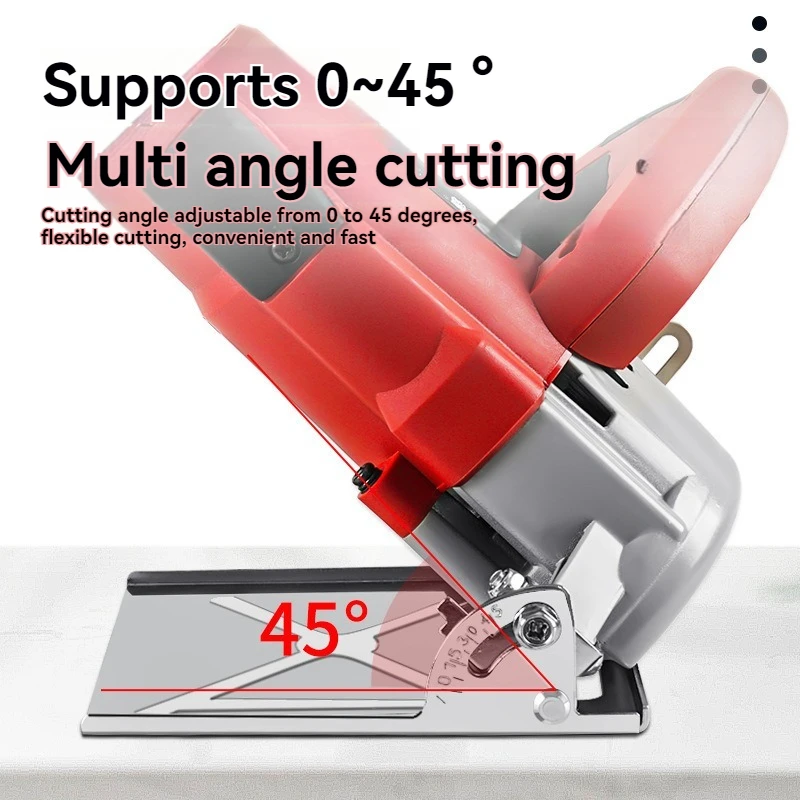 Small Woodworking Handheld Cutting Machine Household High-power Multifunctional Handheld Ceramic TileStone MetalSlotting Machine