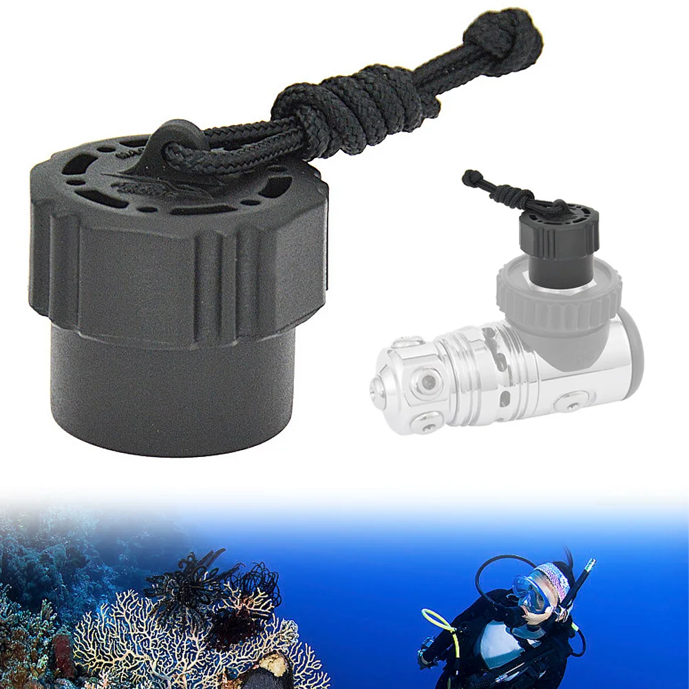 Scuba Diving Tank Valve Dust Plug Threaded First Stage Valve Cover Easy To Use Dust Cover Plug for Din 1ST Stage Regulator