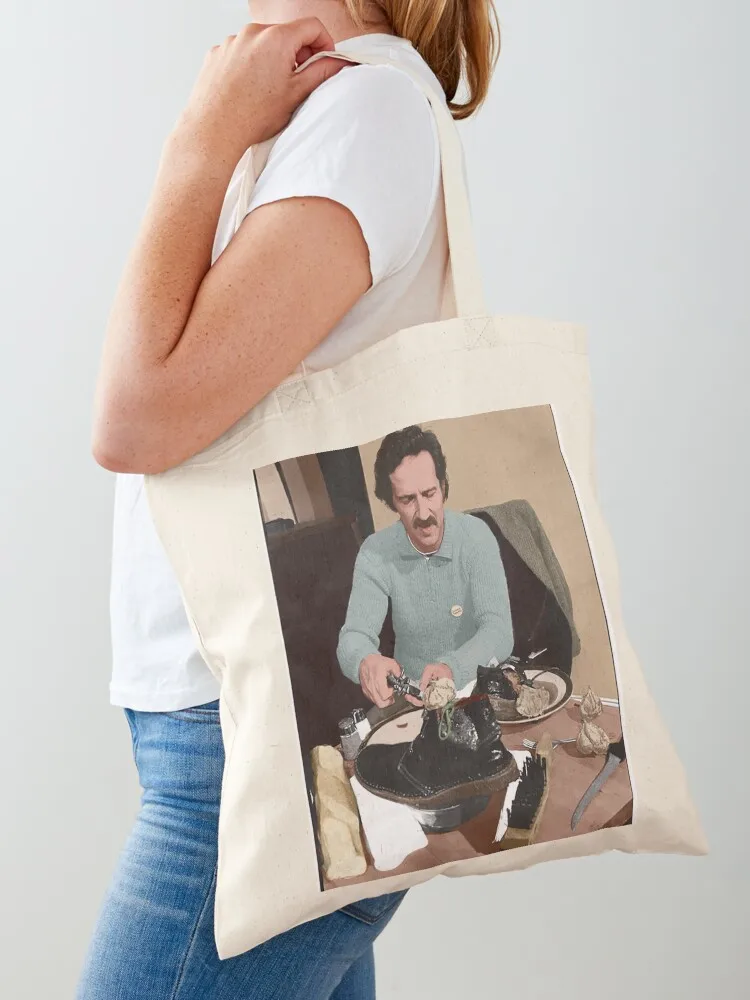 

Werner Herzog Eats His Shoe Tote Bag supermarket folding bag bags for women cute pouch bag cute tote