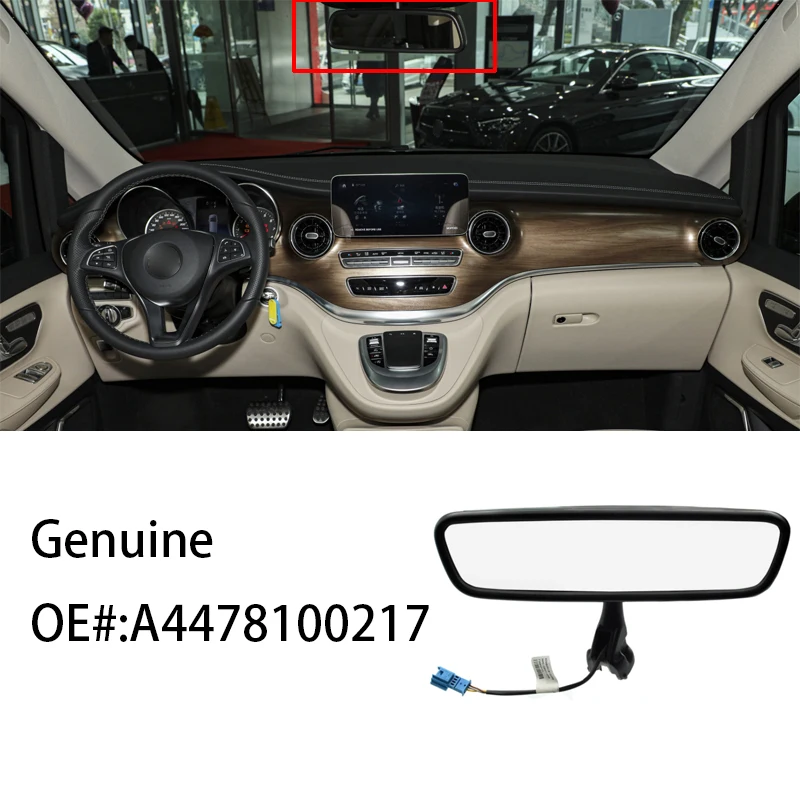 

A4478100217 Genuine Interior Rear Review Mirror For Mercedes Benz V Class OEM 4478100217