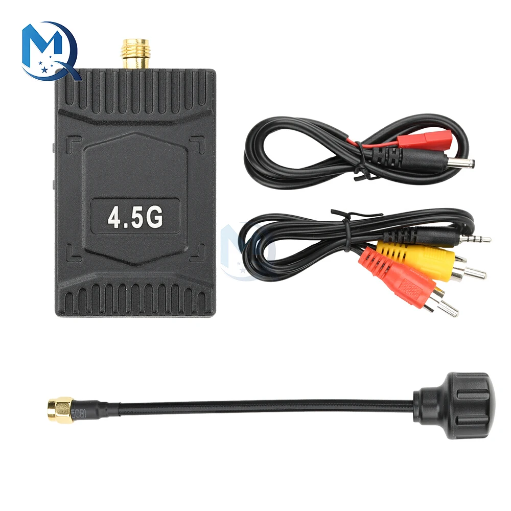 

4.5G VTX/VRX Mapping 16CH FPV Long Distance Transmission Airborne Wireless Audio/Video Transmitter and Receiver
