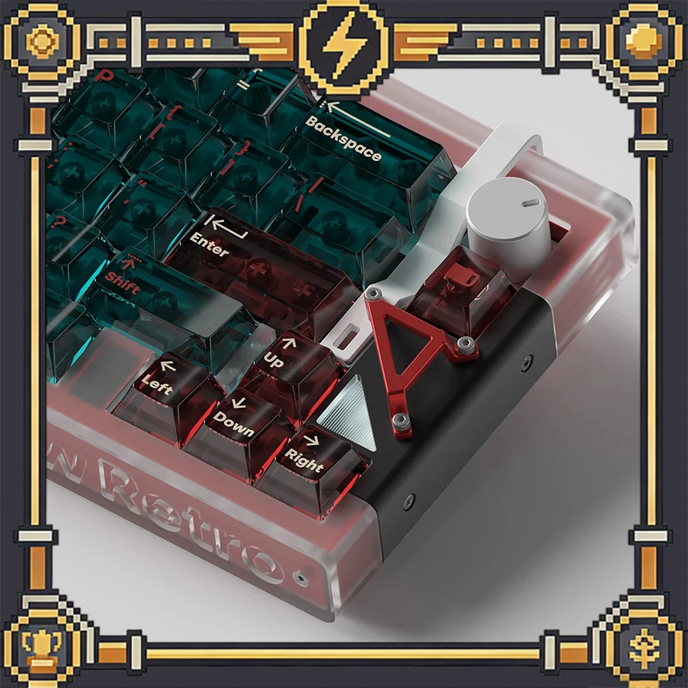 

DEADLINEstudio AirHolly PC Keycaps Christmas Fog Permeable Keycap Original Factory Personalized Keyboard Keycaps Customized PC