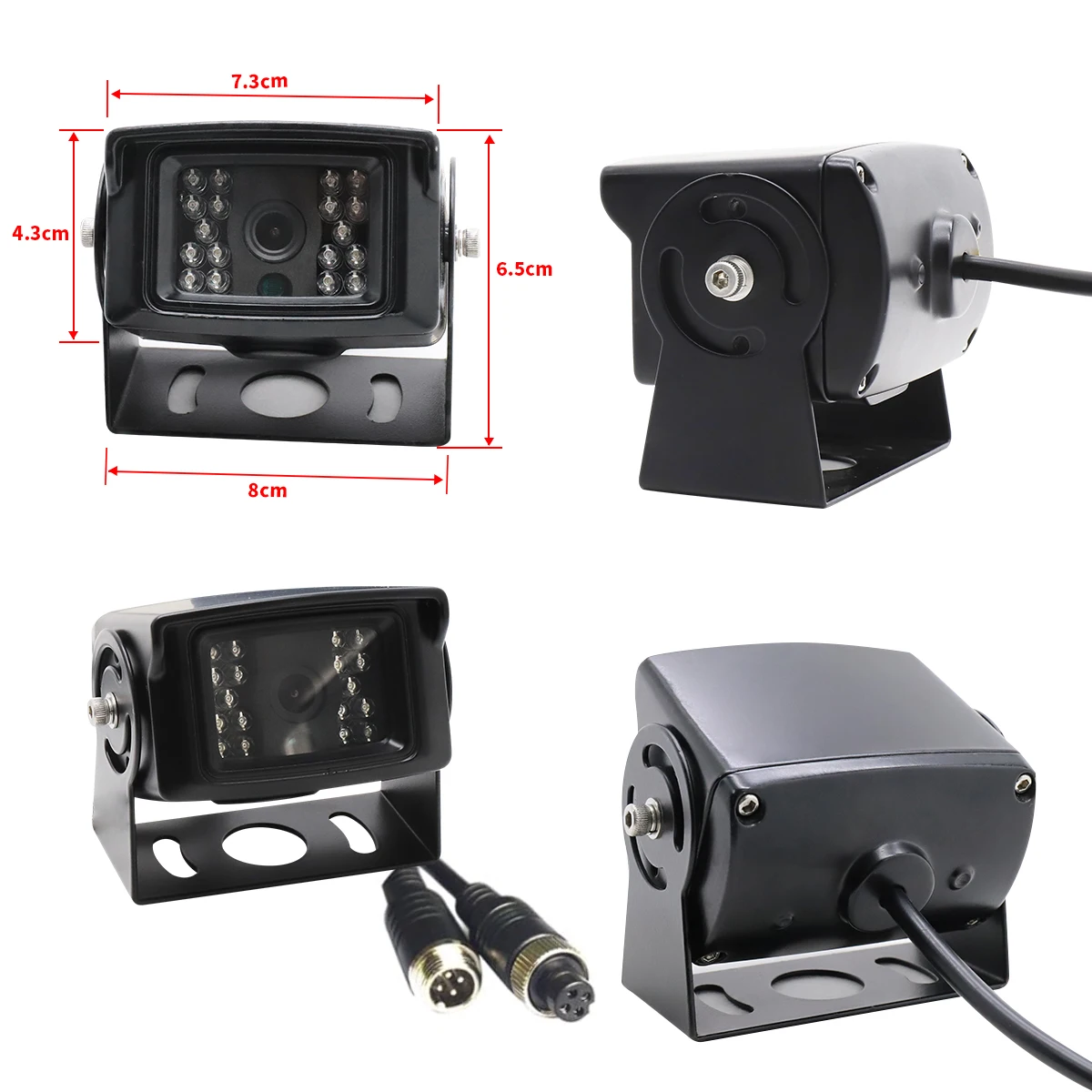 Bus Truck Camera AHD 720P/1080P Rear Front Side View Car Camera Waterproof IP69K Night Vision Reversing Camera