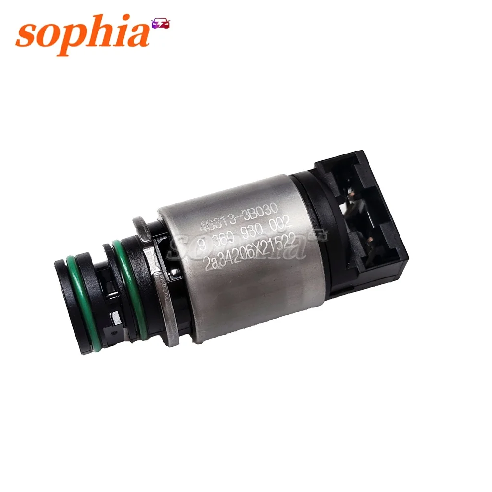 

2 шт. A6GF1 A6MF1 46313-3B030 463133B030 Соленоид автоматической коробки передач A B Короткий корпус Черная крышка для Hyundai