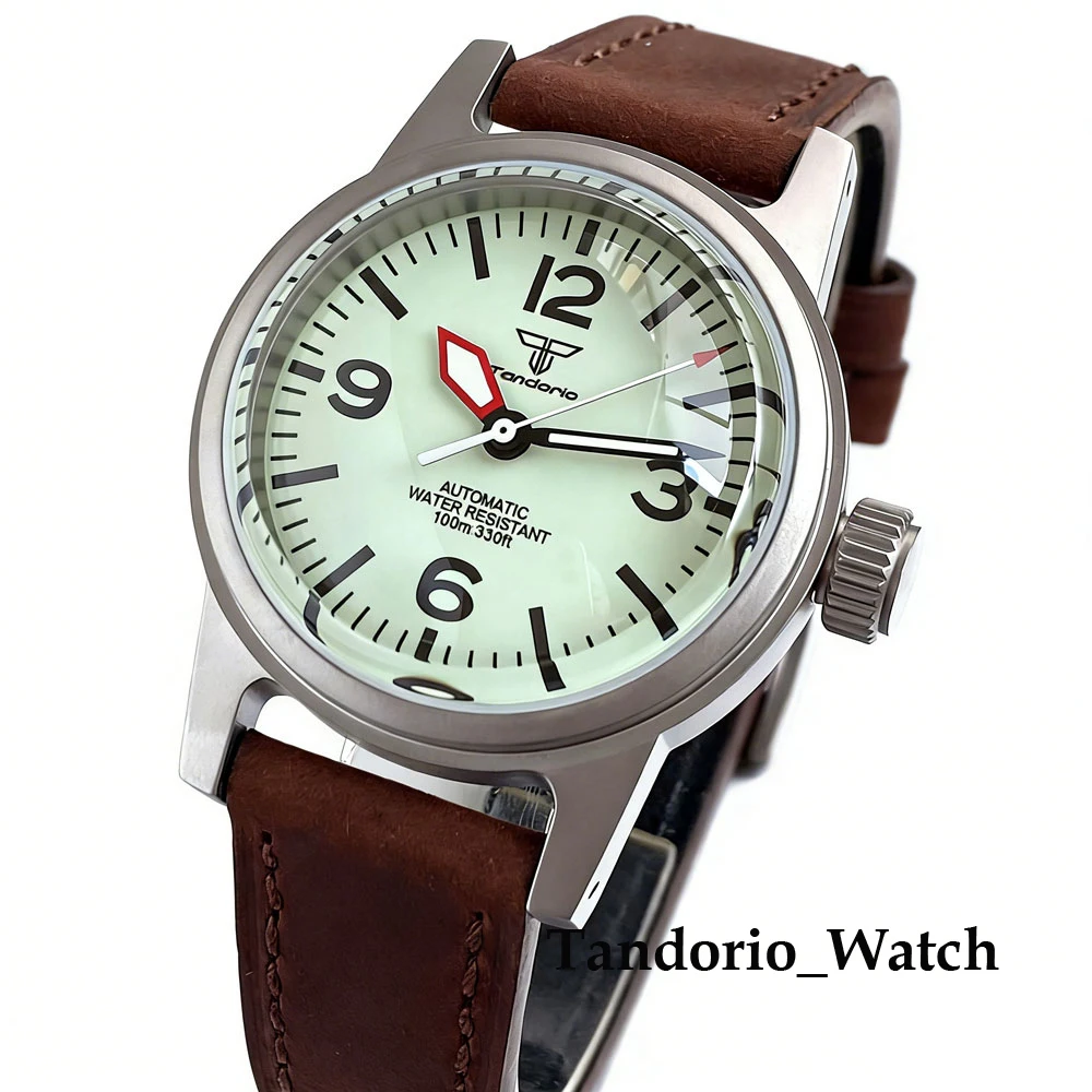 Tandorio 36mm Automatic Watch Miyota 8215 100m Water Resistant