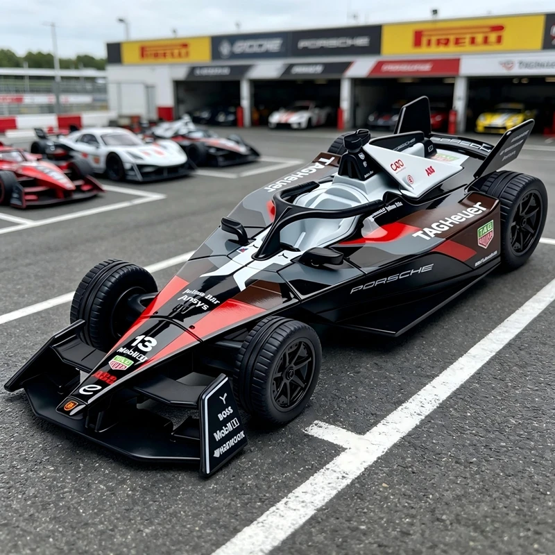 

Модель гоночного автомобиля Porsche FE в масштабе 1:32 # Декоративная модель автомобиля из сплава 13-й серии: богатые детали, тонкая работа, высокое качество.