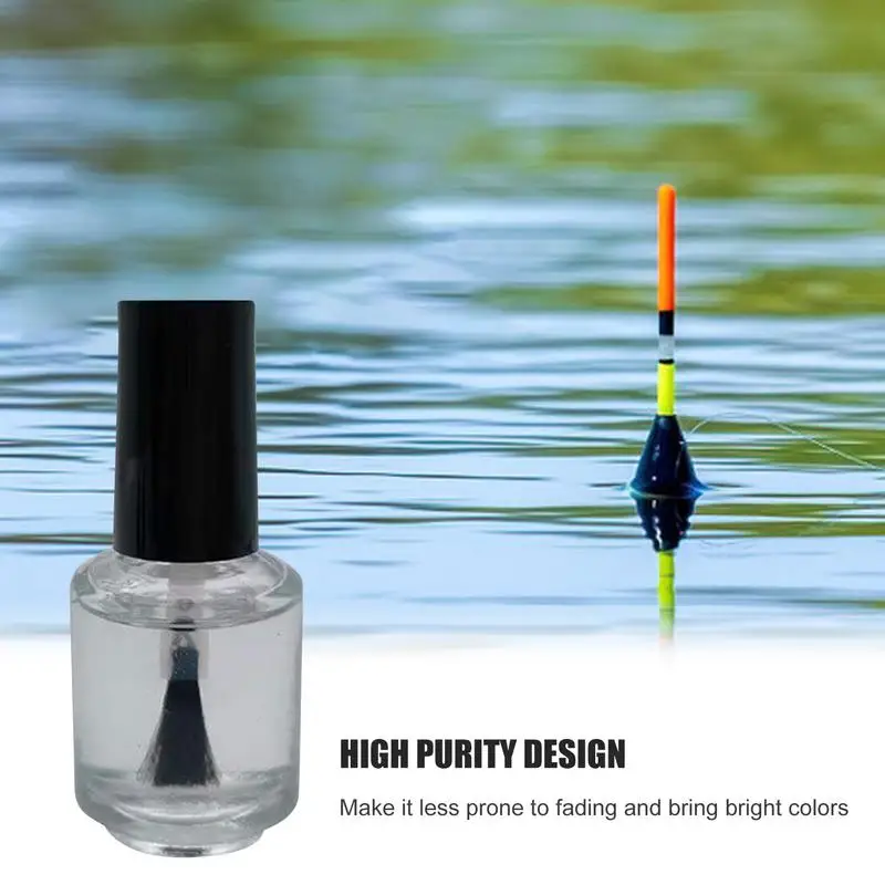 8ml Fishing Float Reflective Float Paint Clear Lightweight Amplification Effect Buoy Paint For Angling Fishing ﻿