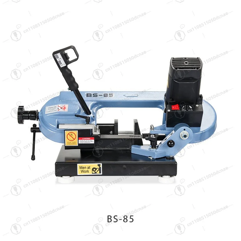 Portable Mini Metal Band Saw Machine Horizontal Small Band Saw Universal Hardware Cutting Machine
