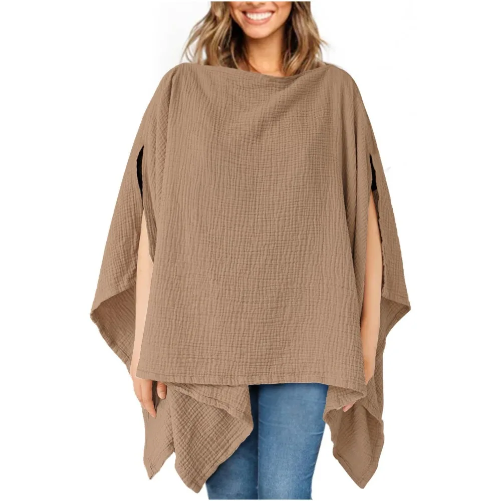 

Сплошной цвет, чехлы для беременных и кормящих женщин, удобная одежда для кормления 2 в 1, одеяло для коляски, антиэкспозиционный шарф для кормления матери