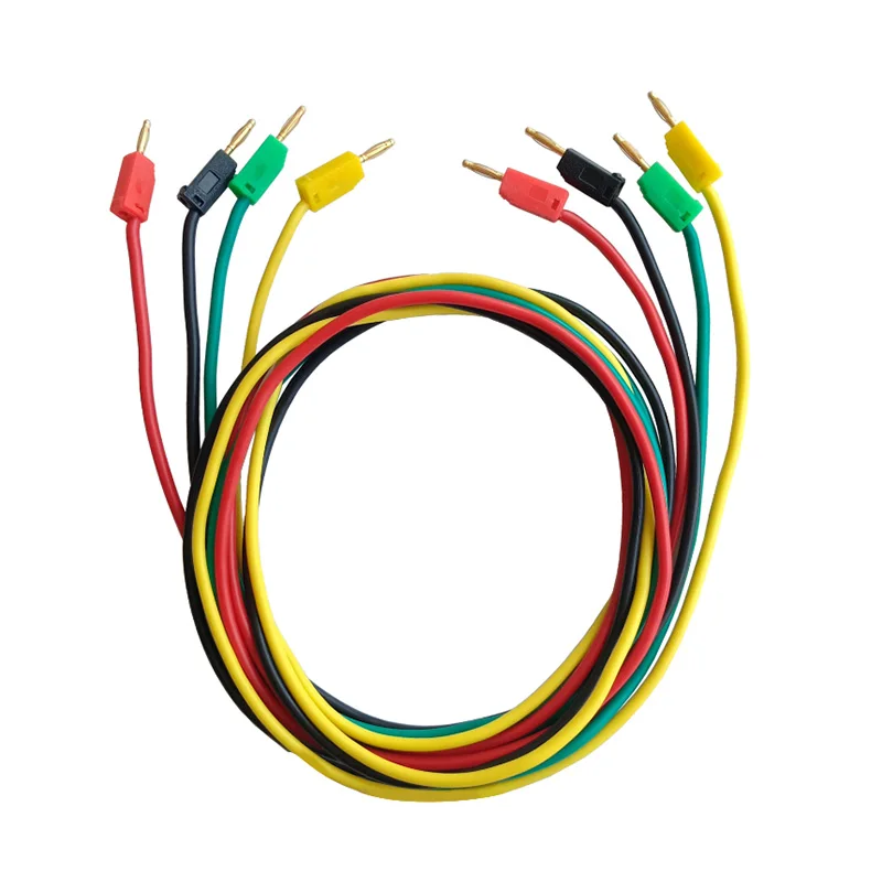 8A 3000A Multimeter Test Leads with 2mm Banana Plugs Test Probes Wire Diameter 2.5mm Multimeter Experiment Replacement Test Wire