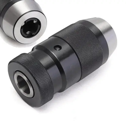 2025 newest  automatic lathe drill chuck 16 mm 13mm chuck drill B10 B12 B16 B18 B22 Self Tightening Drill Chuck Keyless Drilling - Image 4