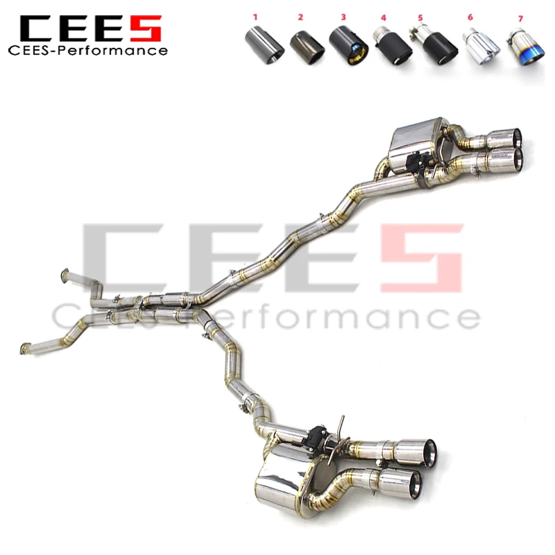 

cees 2006-2010 for BMW M6 E63 V10 5.0L High Quality Upgrade Catback Exhaust Racing Valvetronic Exhaust Pipe Muffler System