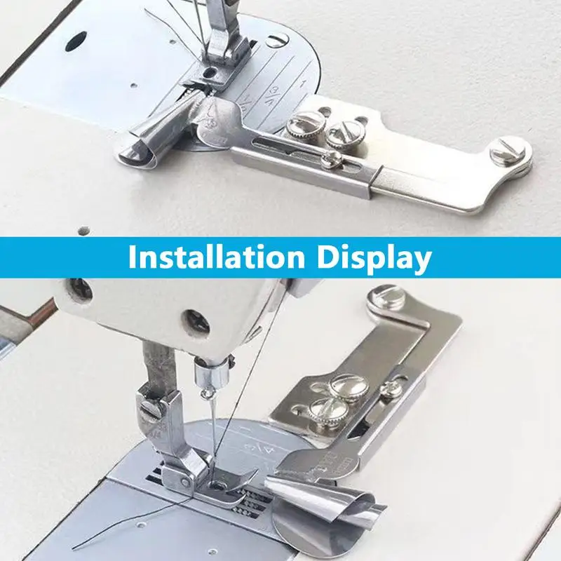 3/5/6/8mm Sewing Rolled Hemmer Foot Presser Foot Rolled Hem Feet For Brother Beginners Household Professionals Sewing Tools