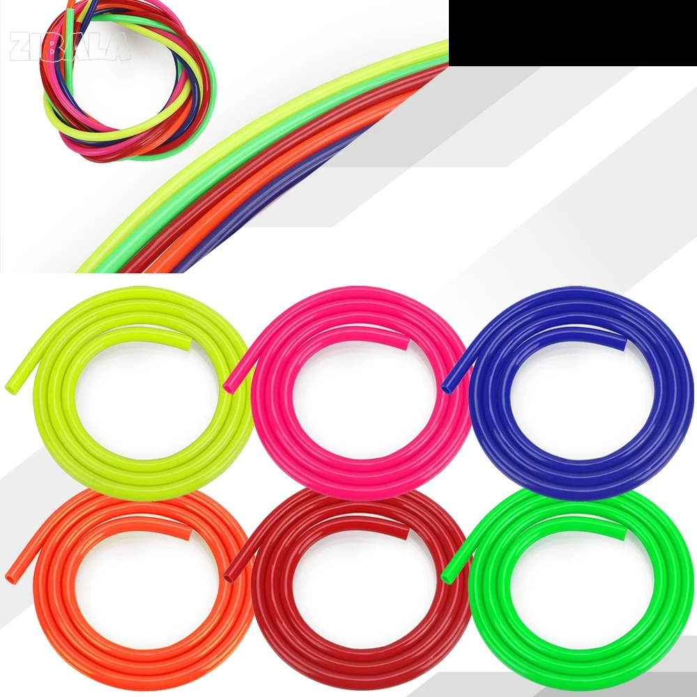 1M Motorcycle Fuel Filter Motorbike Dirt Hose Line Petrol Pipe Fuel Gas Oil Tube Cafe Racer Colorful Universal Motorcycle Parts