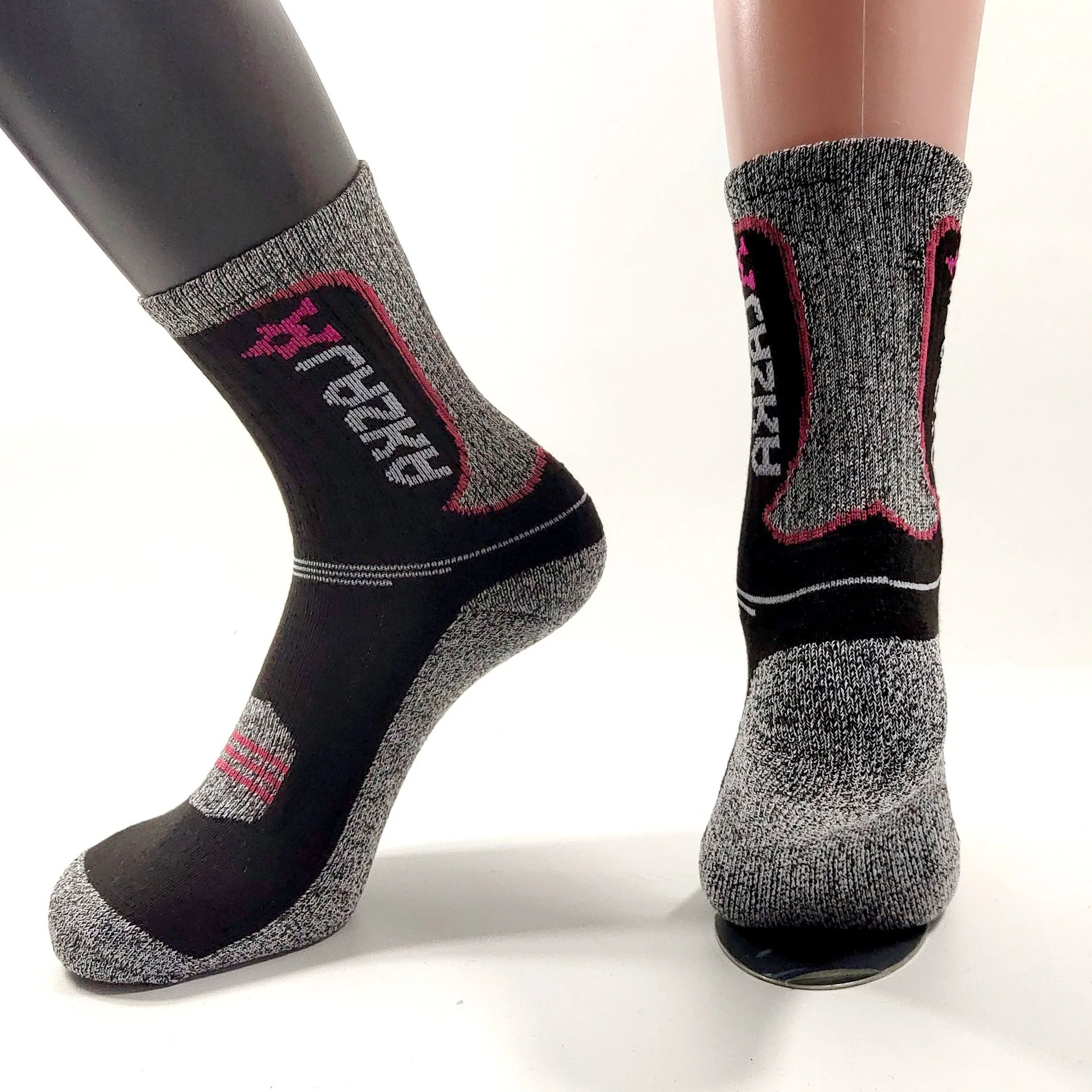 جوارب شتوية للرجال والنساء للرجال والنساء مصنوعة من مادة حرارية جوارب سميكة بنمط غير رسمي مناسبة للعمل المنزلي والشتاء الخارجي #6