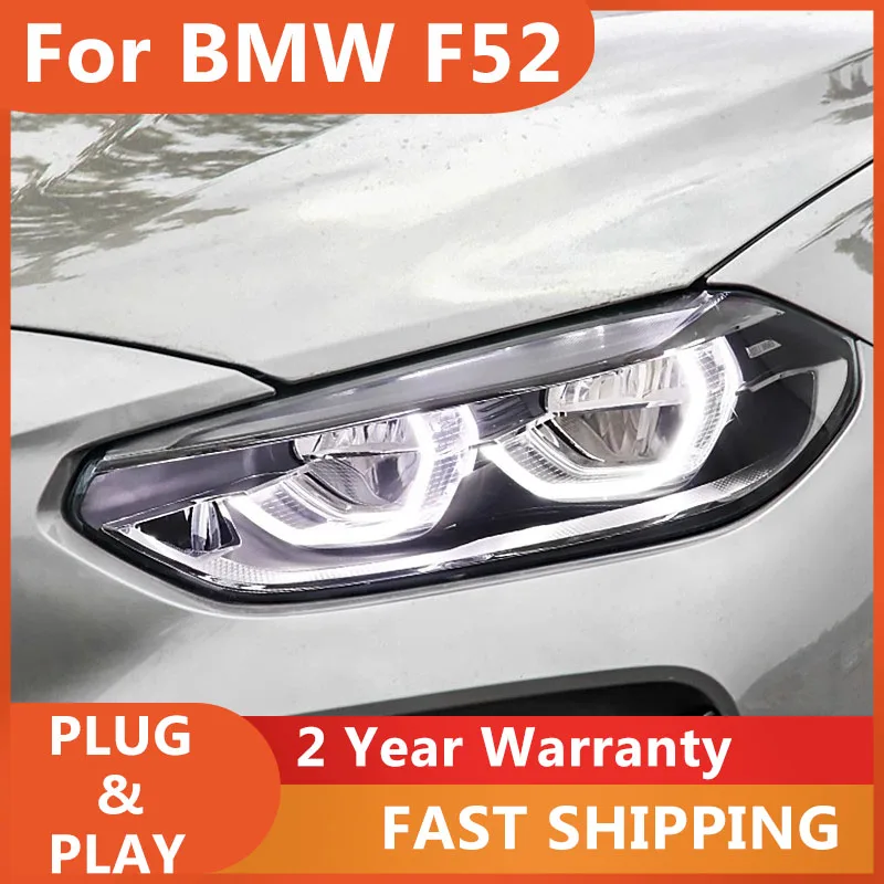

KOWELL Car Styling for BMW F52 Headlights 2017-2020 F52 Head Lamp 135i 120i 140i DRL Turn Signal Low High Beam Projector Len