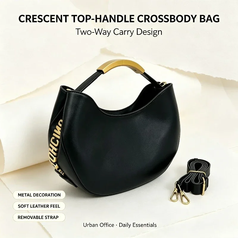 Trendy Women's Messenger Bag Genuine Leather Crossbody Shoulder Bag Designer Tote Handbag