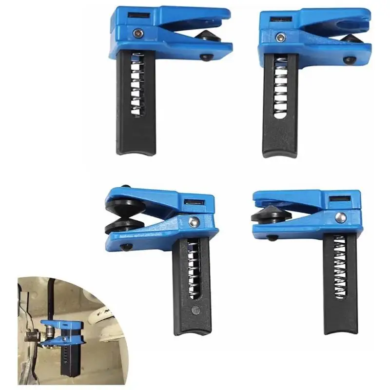 Car Brake Fluid Line Plug Tool 4Pcs Leak Proof Oil Spill Prevention for Vehicle Brake System Repair Work